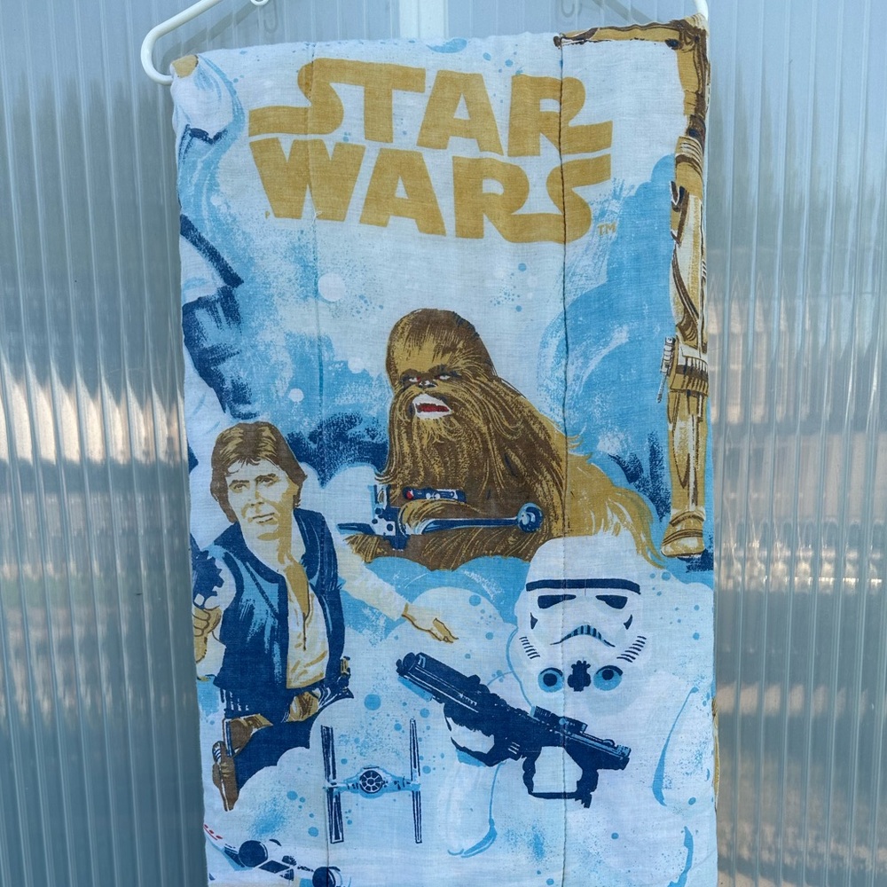 Vintage 1980 Star Wars Empire Strikes Back Kids’ Sleeping Bag!